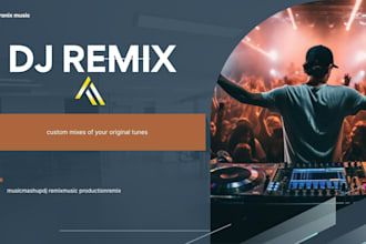 custom mixes of your original tunes