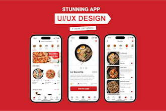 create web and application UI design