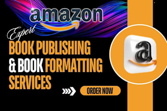 do amazon KDP book publishing and book formatting