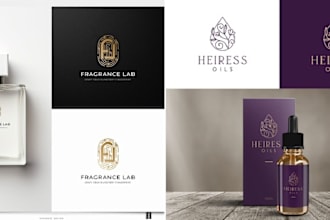 design luxury skincare eyelash cosmetics beauty logo