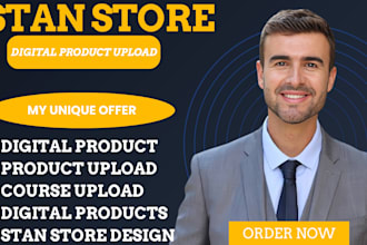 stan store digital product, stan store setup, stan store design, digital product
