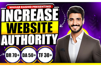 increase domain rating ahrefs DR 75 plus permanently
