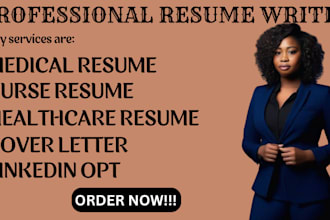 write a professional job winning resume for medical, healthcare, and linkedin