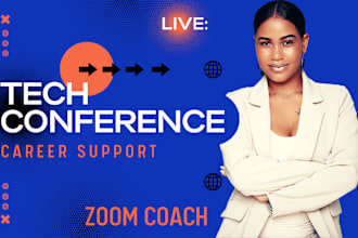 be your zoom coach, tech support and admin manager