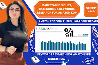 do marketable amazon kdp niches categories keywords research kdp SEO description
