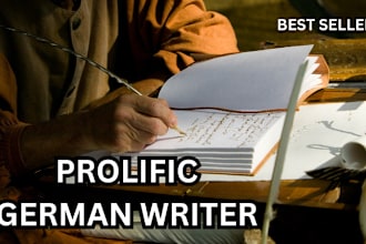 write german ebook memoir german novel story business manuscript books translate