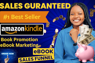 sales guaranteed amazon kindle book promotion promote kid book ebook marketing
