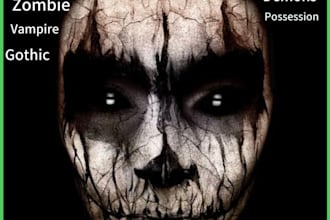 ghostwrite a suspenseful horror story, novel, dark fantasy