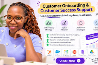 be your customer onboarding and customer success manager for saas