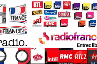 organically play and promote your song on france radios