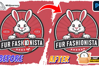 fix, edit, modify your ai art image or photo with photoshop