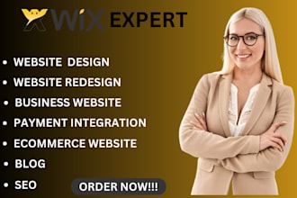 build wix website, website design, website redesign, ecommerce