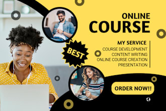 create online course content ebook course creation training manual lesson plan
