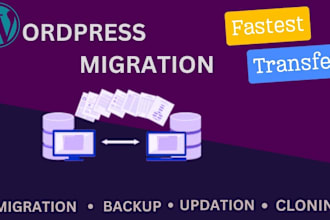 migrate backup transfer and duplicate in your wordpress website