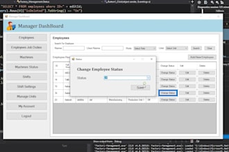 build, rebuild your desktop application in c sharp or visual basic or cpp