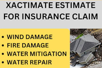 do xactimate estimate for insurance claims