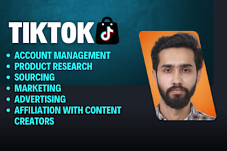boost your sales for your tiktokshop with marketing, advertising, affiliation