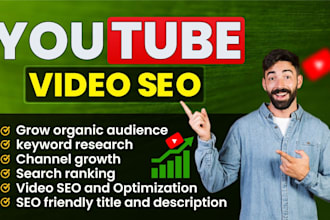 do best youtube video SEO  title description tag and backlink