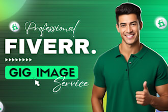 design clickable fiver gig picture gig cover fiverr thumbnail and image cover