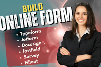 develop online forms intake forms survey fillout forms tripetto jotform typeform