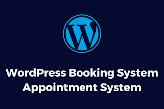 develop wordpress booking system or appointment system