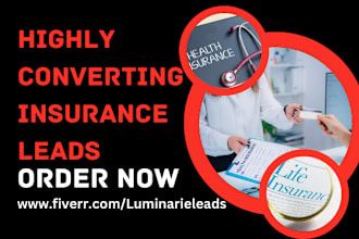 healthcare insurance leads medicare leads  life insurance lead insurance website