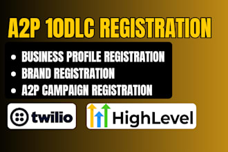 a2p 10dlc, a2p 10dlc registration on twilio, gohighlevel