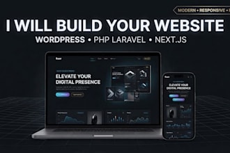 design a clean, responsive wordpress portfolio site