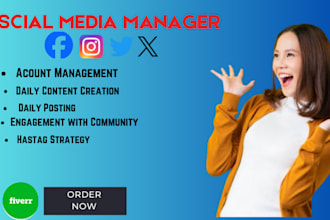 be your social media manager