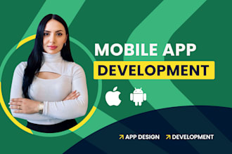 do mobile app design and development for ios and android