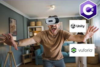 create xr  VR or ar  apps using unity