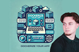 containerize your application using docker