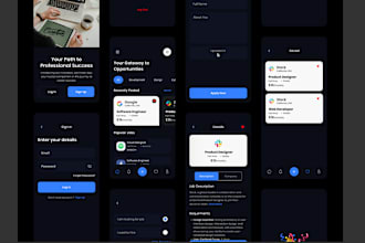 develop job portal app, employment portal app, job finder app, recruitment app