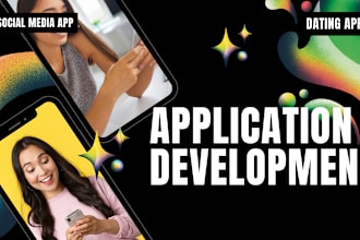 create dating app, live streaming app, social media app, social chat app, tinder