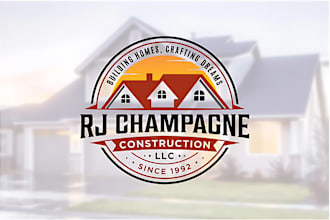 design modern real estate, property and contraction logo without any copyright