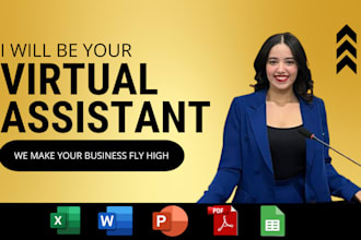 be your virtual assitant , do data entry and web research