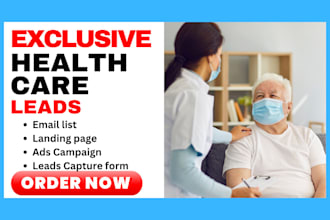 generate healthcare leads home care elderly care leads healthcare website