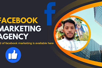 support you in all kind of facebook marketing with ads campaign