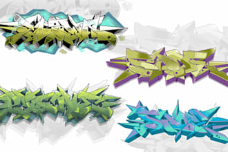 create custom graffiti wildstyle