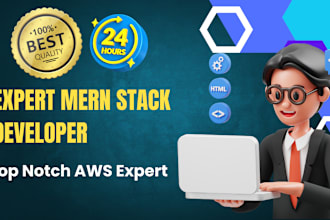 be your full stack web developer and website programmer AWS