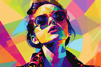 make awesome wpap pop art portrait