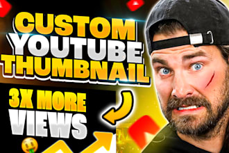 design clean view boosting youtube thumbnail and banner