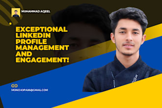 be your linkedin profile manager and engagement expert