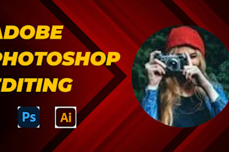 do expert adobe photoshop, retouching for you