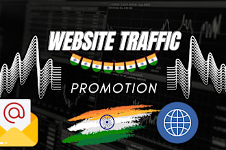 do organic website traffic to increase sales UK,india