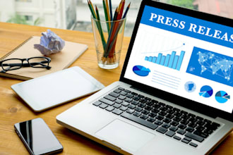 do press release writing and press release distribution