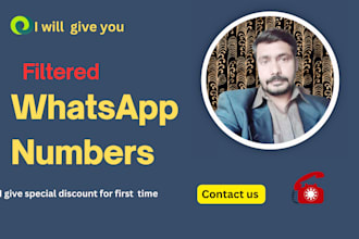 filter active whatsapp numbers to generate leads for call centers