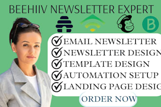 design beehive landing page beehiiv email newsletter setup beehiiv account