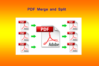 merge or split PDF