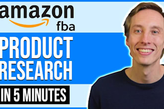 do amazon fba and fbm product research